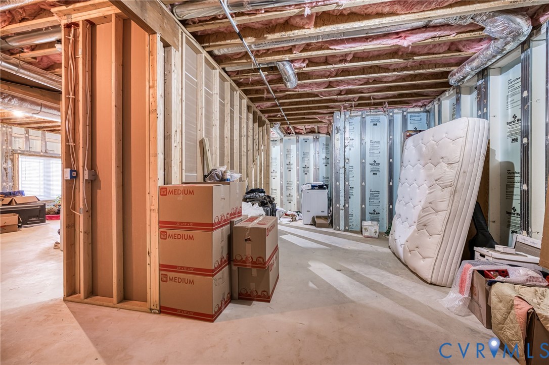 11534 Georgetown Road Mechanicsville, VA 23116 - Photo 28 of 37 a view of a storage room with a sink and washer