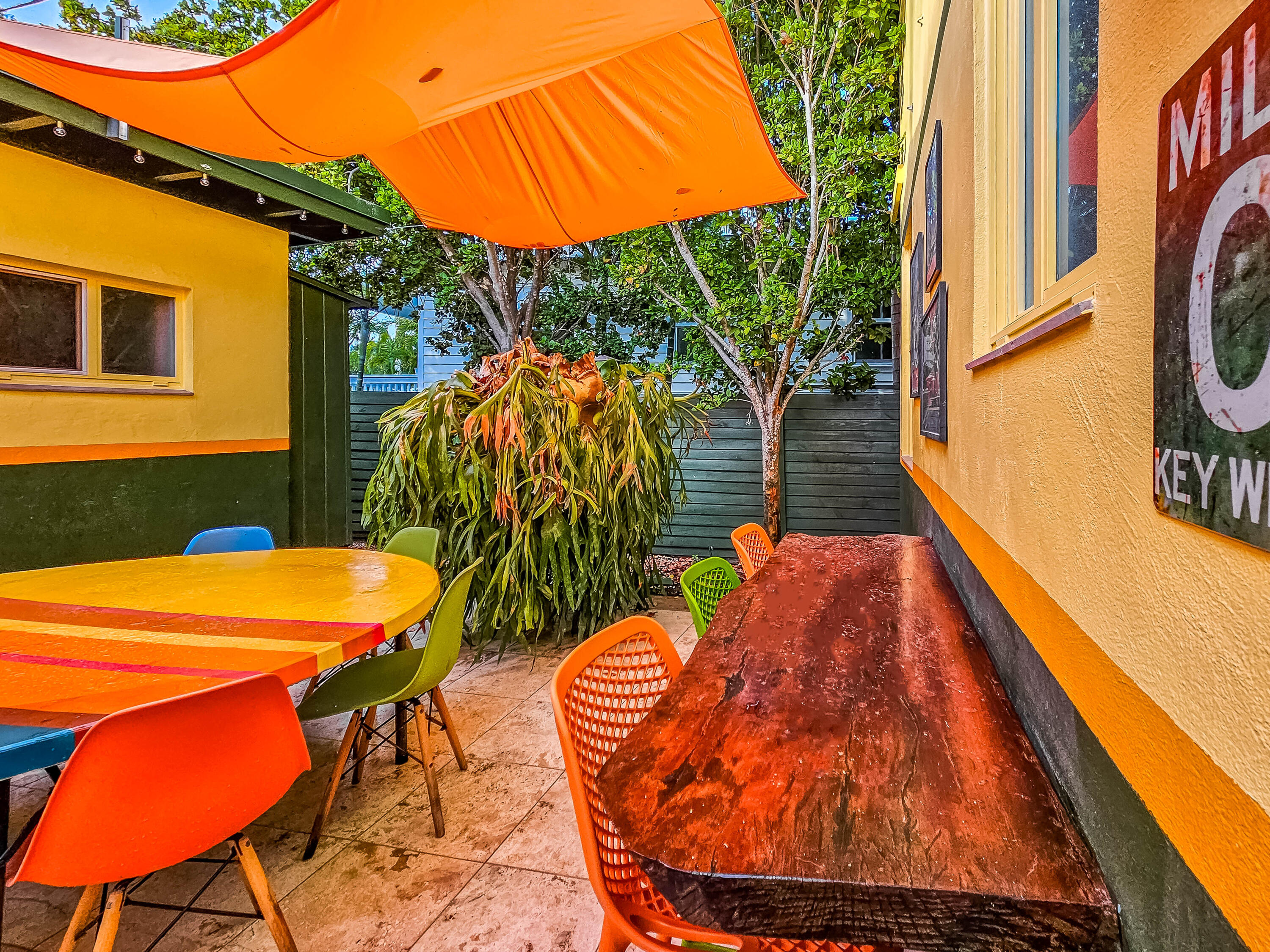 1519 Florida Street Key West, FL 33040 - Photo 81 of 86 Mutual courtyard bar