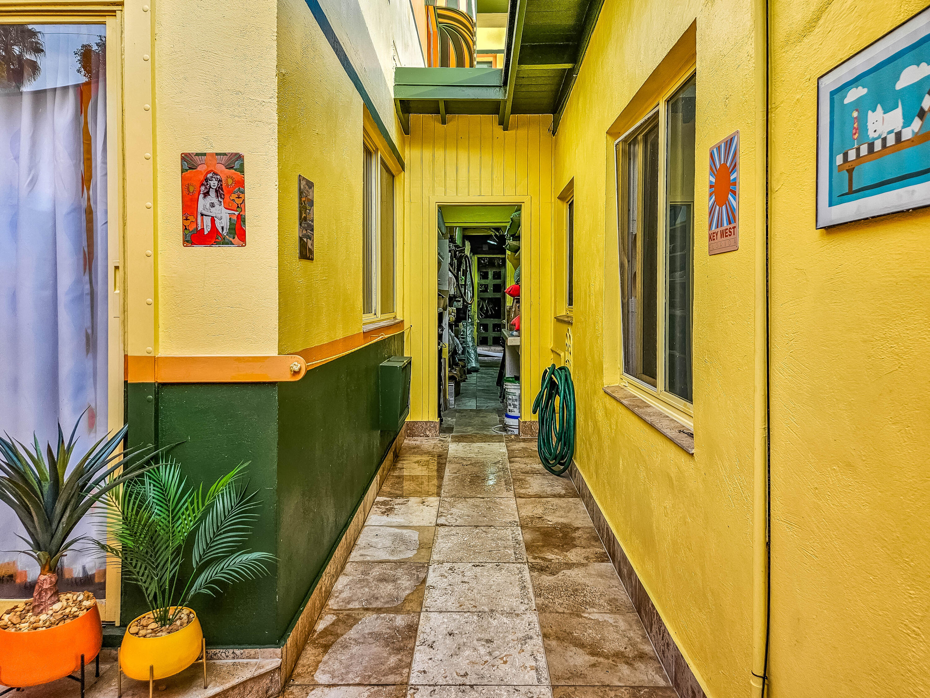 1519 Florida Street Key West, FL 33040 - Photo 85 of 86 Courtyard breezeway to pool