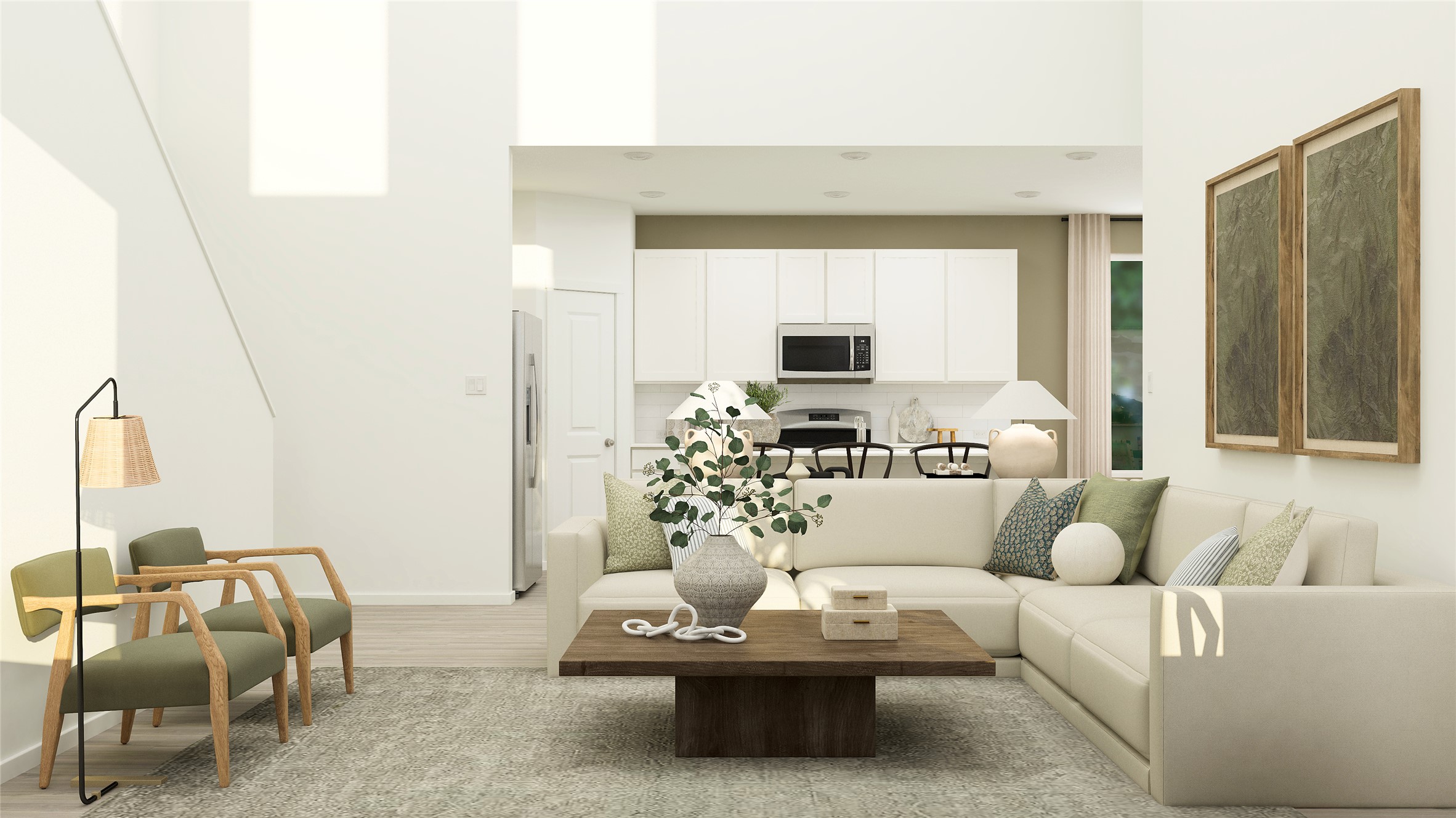 17915 Nashville Warbler Road Pflugerville, TX 78660 - Photo 10 of 25 a living room with furniture and white walls