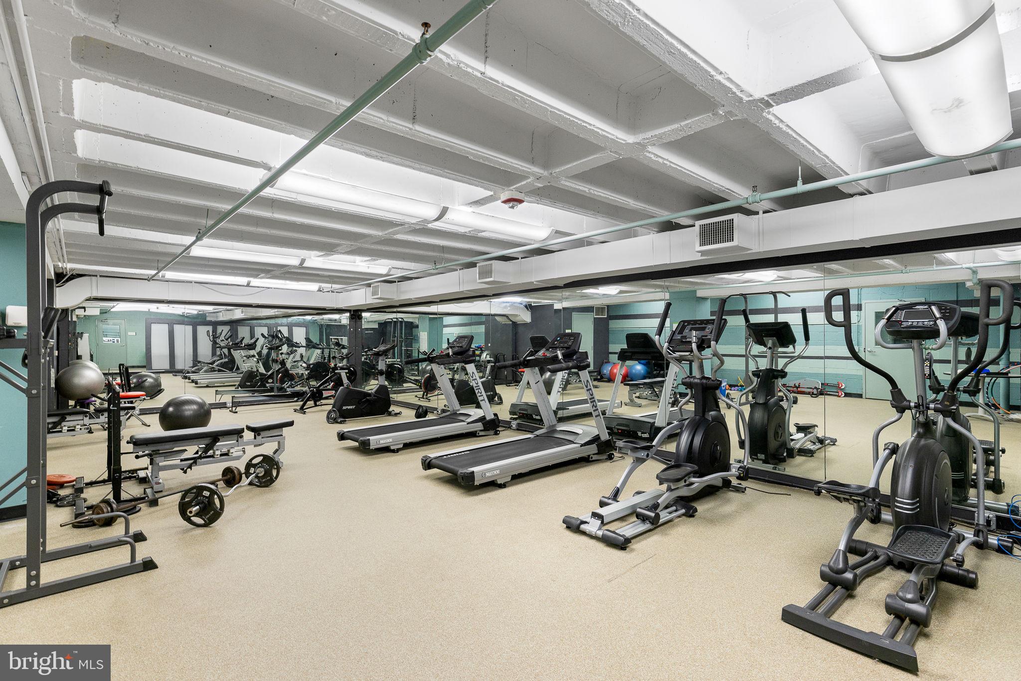 1101 3rd Street Southwest, Unit 312 Washington, DC 20024 - Photo 24 of 48 Waterfront Towers amenities include a gym!