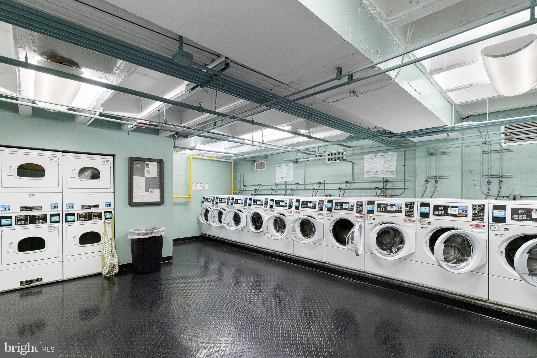 1101 3rd Street Southwest, Unit 312 Washington, DC 20024 - Photo 25 of 48 Waterfront Towers common laundry