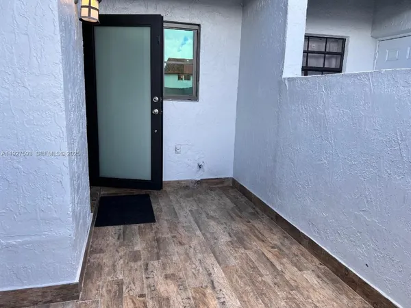 a view of a small space