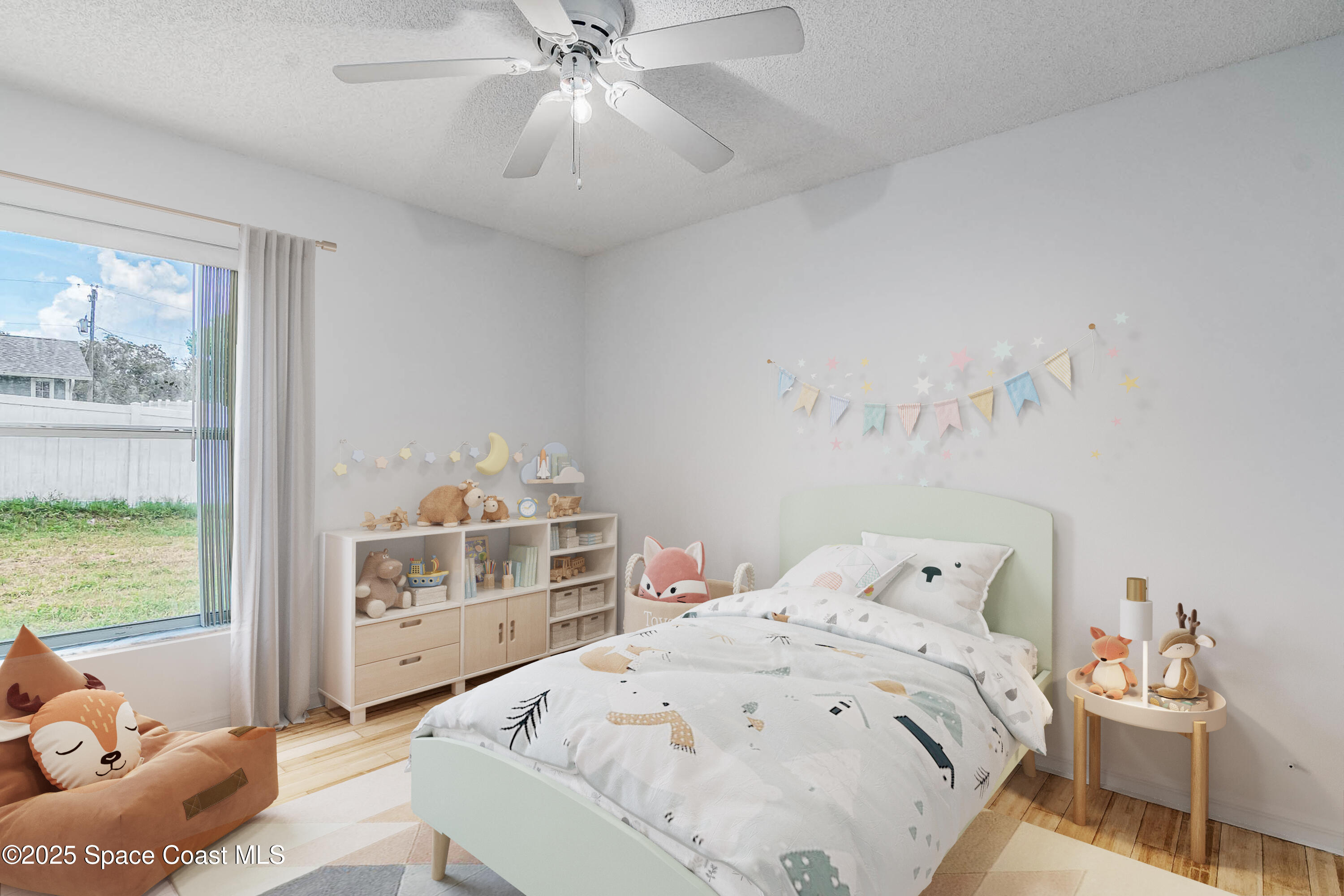 6760 Cairo Road Cocoa, FL 32927 - Photo 20 of 51 a bedroom with a bed and a window