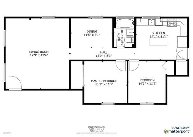 $2,700 | 111 1st Street, Unit 1, Medford, MA 02155