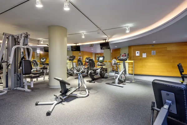 an outdoor space with garden