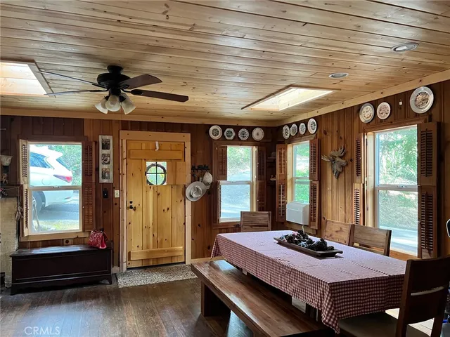 a room with furniture and window