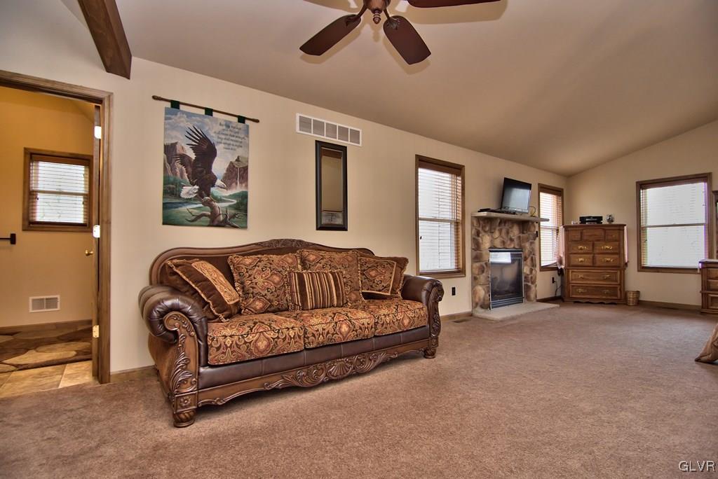95 Rhododendron Road Jim Thorpe, PA 18229 - Photo 30 of 50 View of the sitting area in the Master Suite w/ do