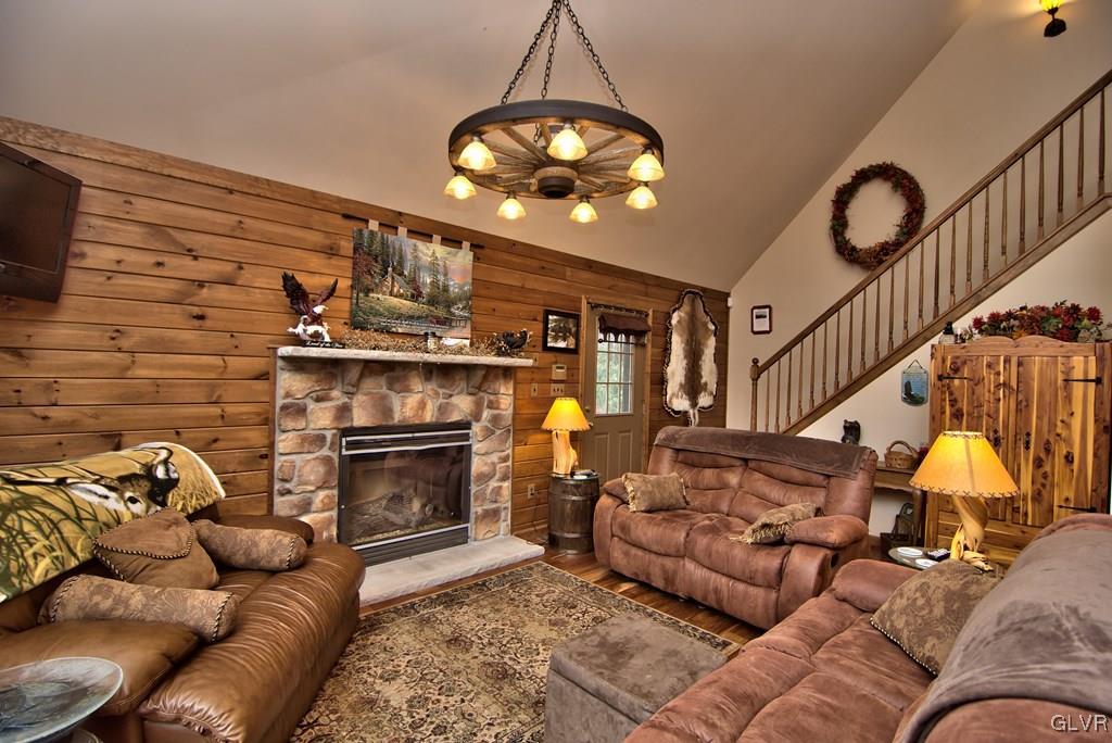 95 Rhododendron Road Jim Thorpe, PA 18229 - Photo 7 of 50 The living room can easily accommodate large furni