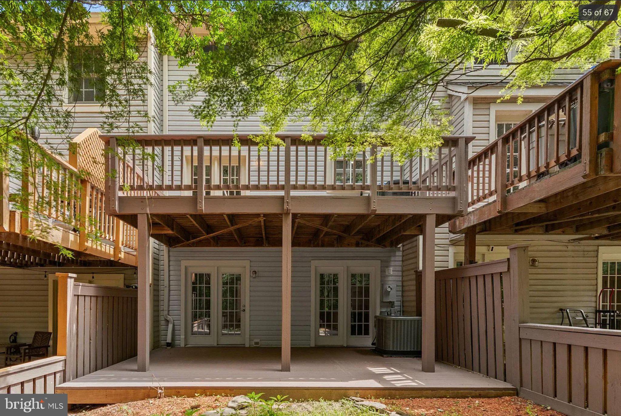 3906 Valley Ridge Drive Fairfax, VA 22033 - Photo 53 of 58 Charming outdoor retreat with decks.