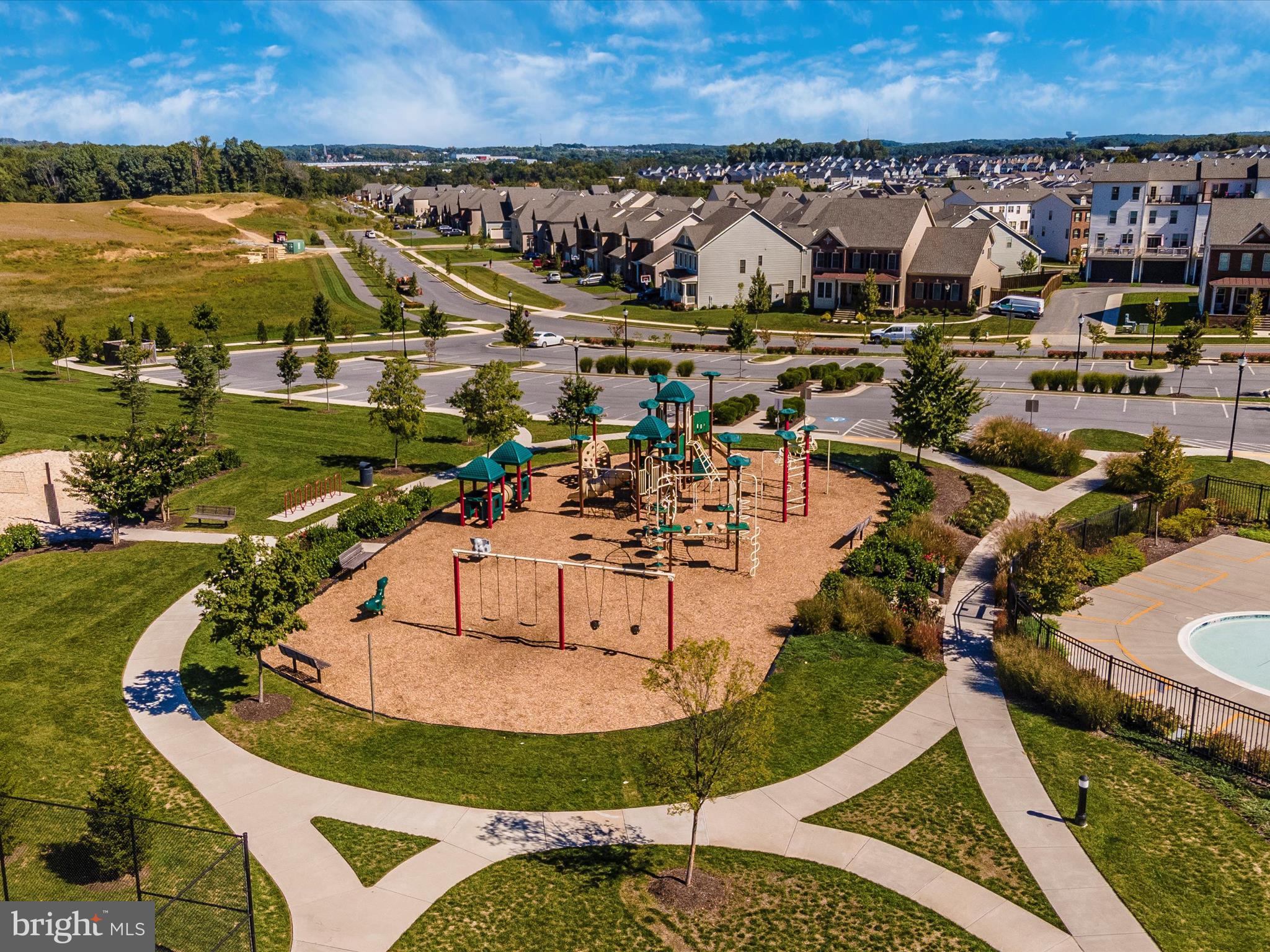 11147 Hazelnut Lane Monrovia, MD 21770 - Photo 62 of 66 an aerial view of residential houses with outdoor space