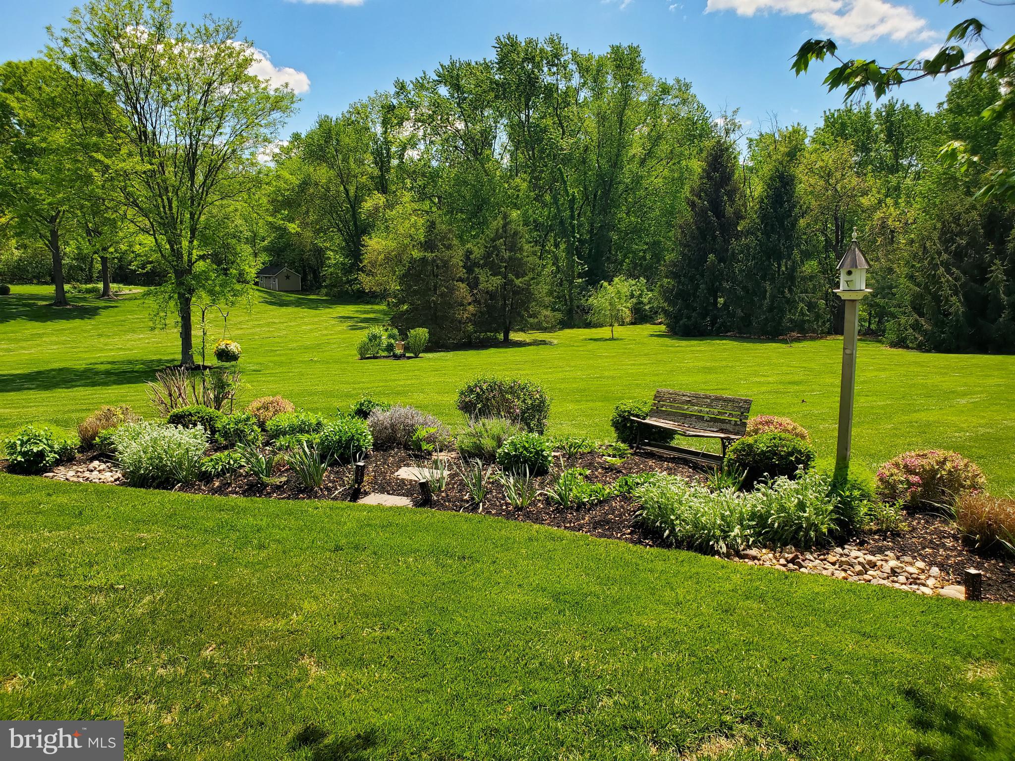 1009 Branch Mill Road Telford, PA 18969 - Photo 54 of 65 a view of a garden with an outdoor space