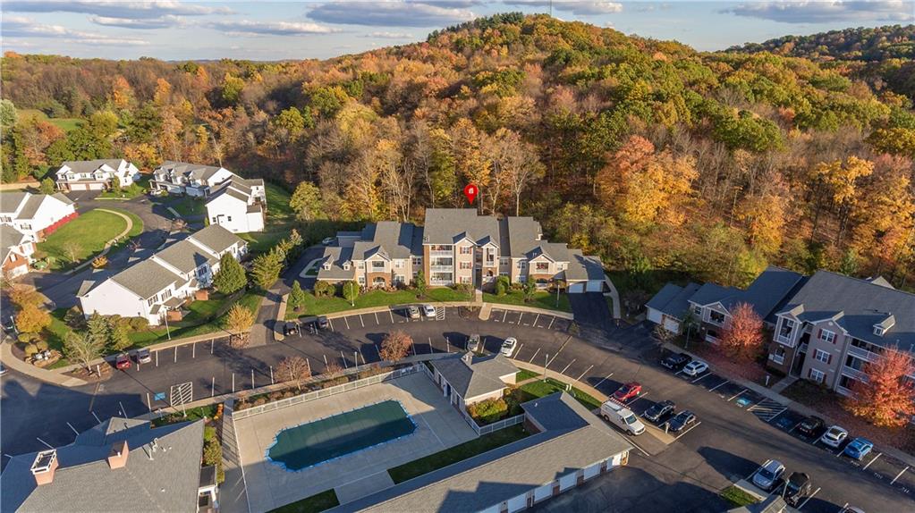 808 Stockton Ridge Cranberry Township, PA 16066 - Photo 24 of 25 an aerial view of a house with a ocean view