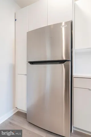 a close view of closet