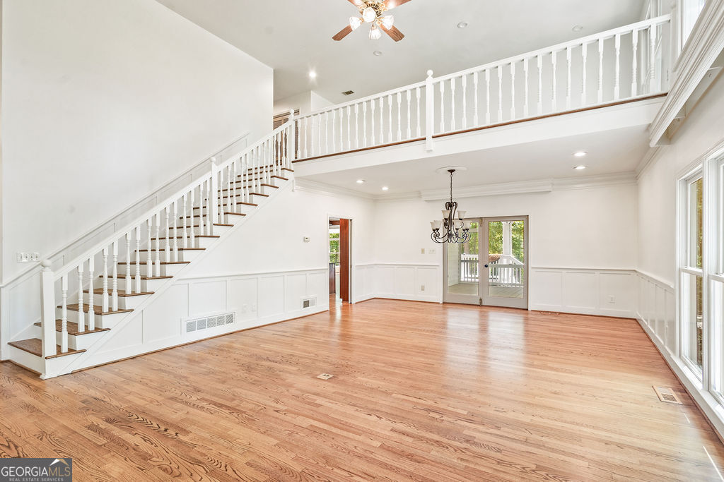 230 Haynes Road Moreland, GA 30259 - Photo 6 of 38 a view of an entryway with wooden floor