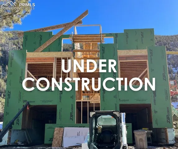 a front view of a building