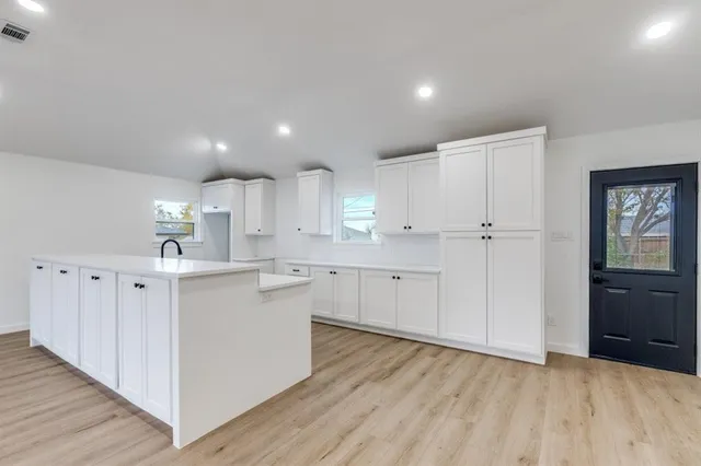 wooden floor in an empty room