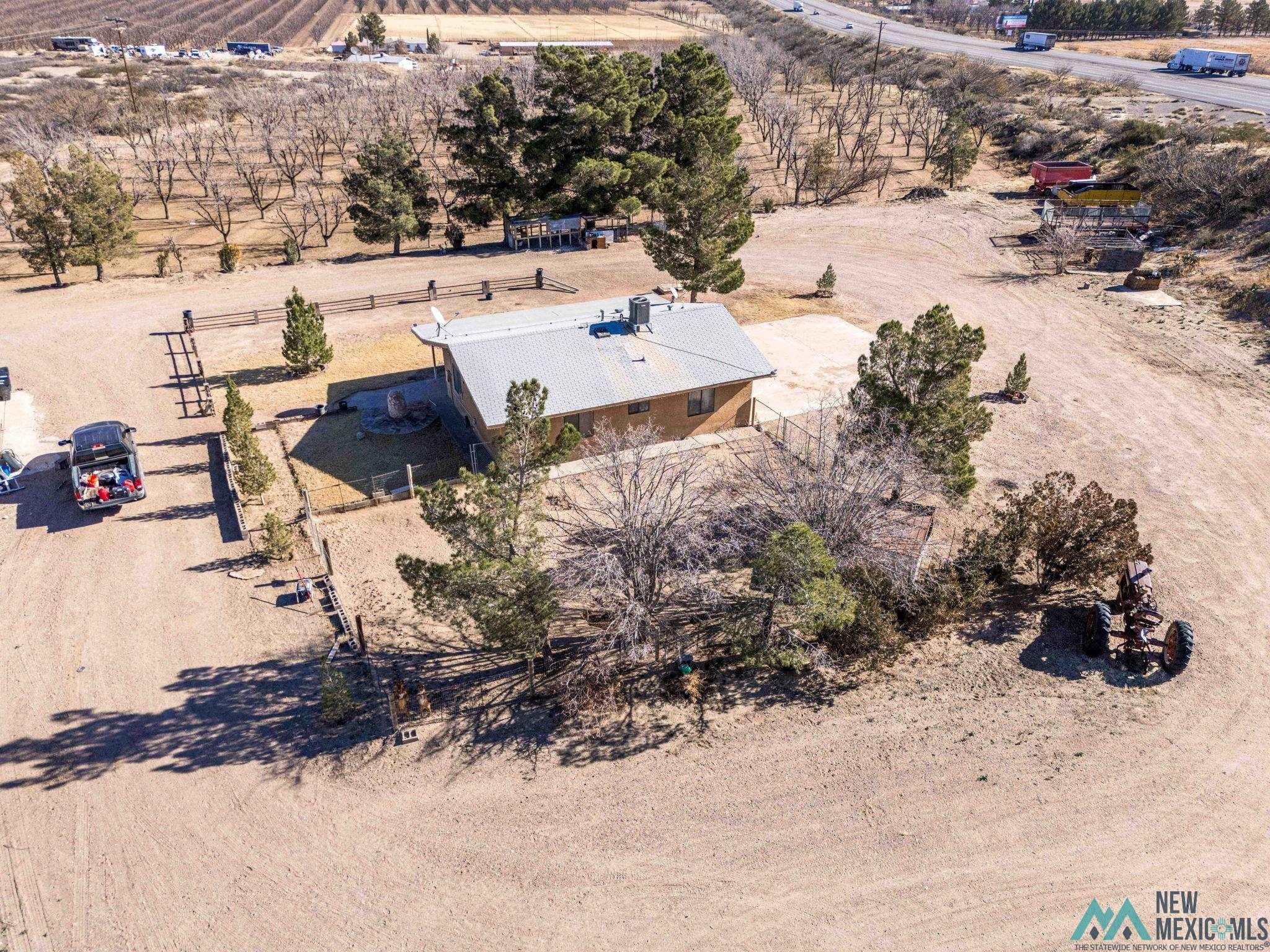 201 Squirrel Road Las Cruces, NM 88007 - Photo 17 of 25 Aerial view of sparsely populated area