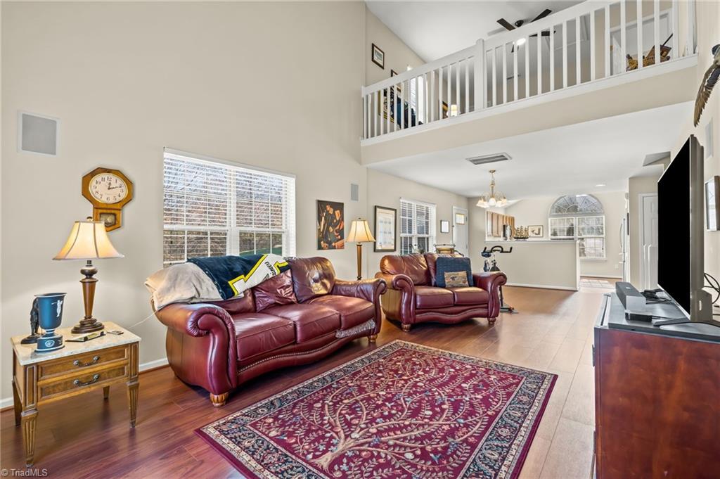3057 Renaissance Parkway Jamestown, NC 27282 - Photo 4 of 31 Lovely flooring throughout the main level.