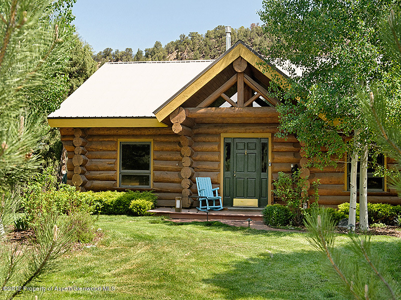 1637 Emma Spur Basalt, CO 81621 - Photo 21 of 35 a view of a house with a small yard plants and large tree