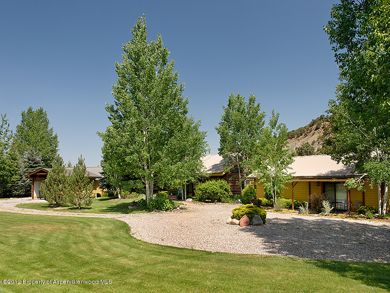 1637 Emma Spur Basalt, CO 81621 - Photo 22 of 35 a view of a house with swimming pool and sitting area