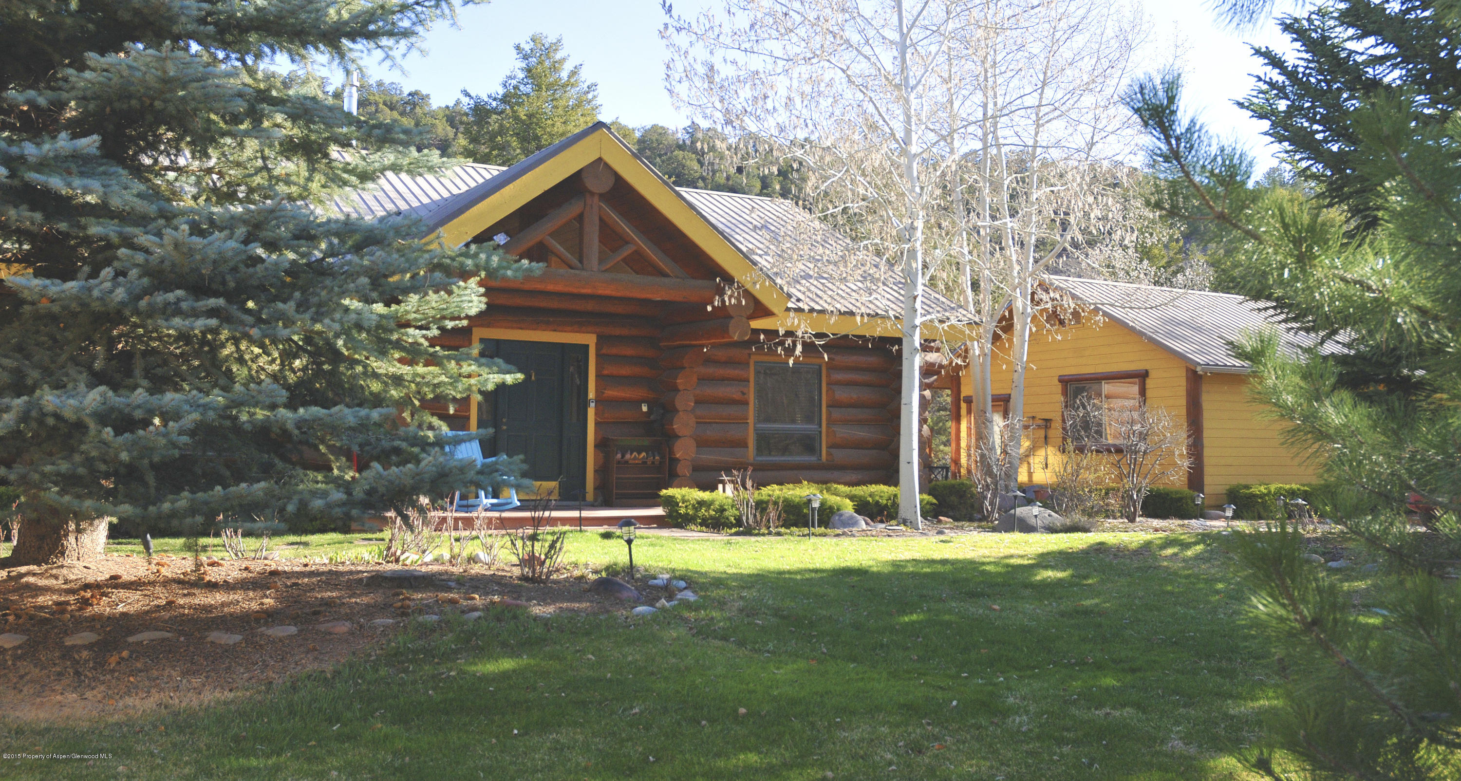 1637 Emma Spur Basalt, CO 81621 - Photo 34 of 35 a front view of house with yard