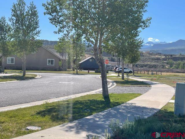 413 Kismet Street Ridgway, CO 81432 - Photo 6 of 9 a view of a house with garden and trees