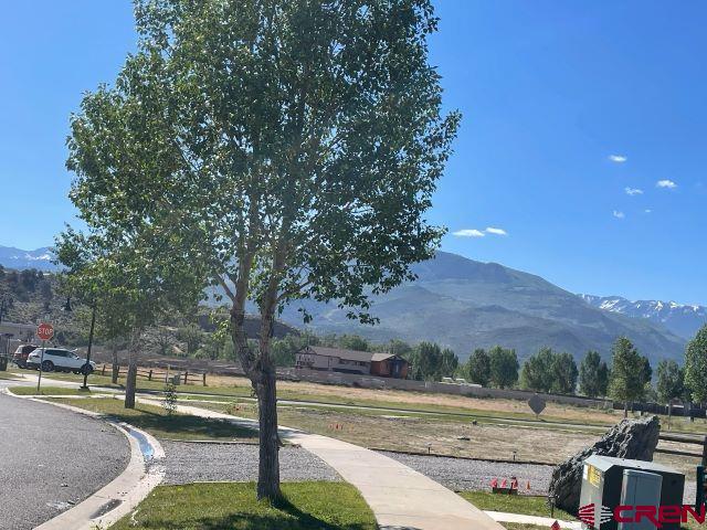413 Kismet Street Ridgway, CO 81432 - Photo 8 of 9 a view of a town with large trees and grass