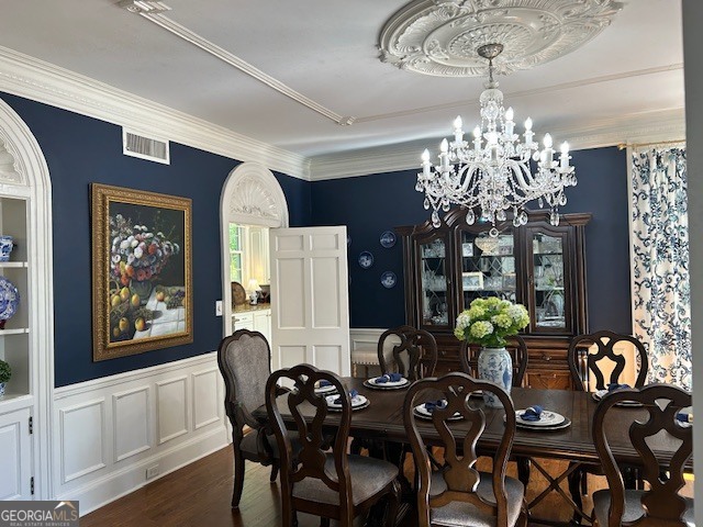 1156 South Main Street Moultrie, GA 31768 - Photo 13 of 56 a view of a dining room with furniture and chandelier