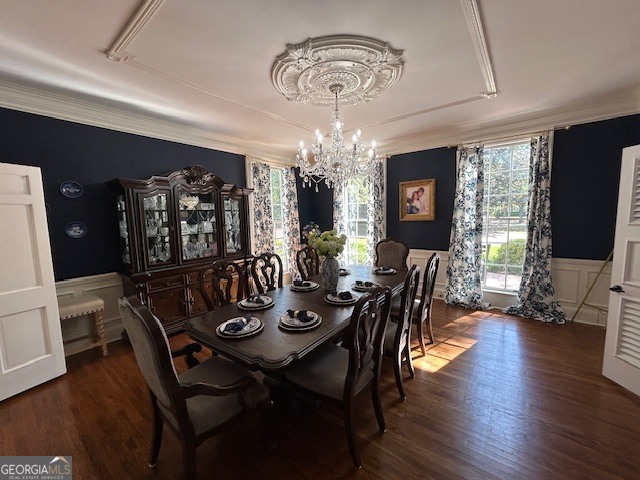 1156 South Main Street Moultrie, GA 31768 - Photo 15 of 56 a view of a dining room with furniture wooden floor and chandelier