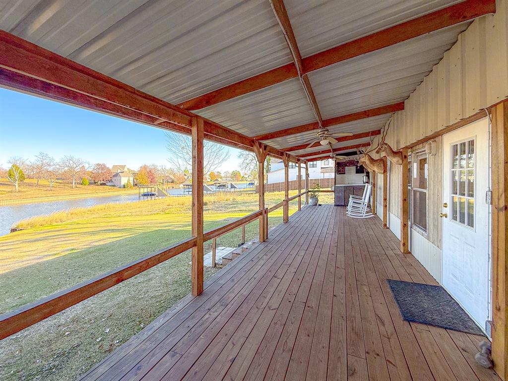 128 Meandering Way Mabank, TX 75156 - Photo 21 of 38 a view of swimming pool with wooden floor