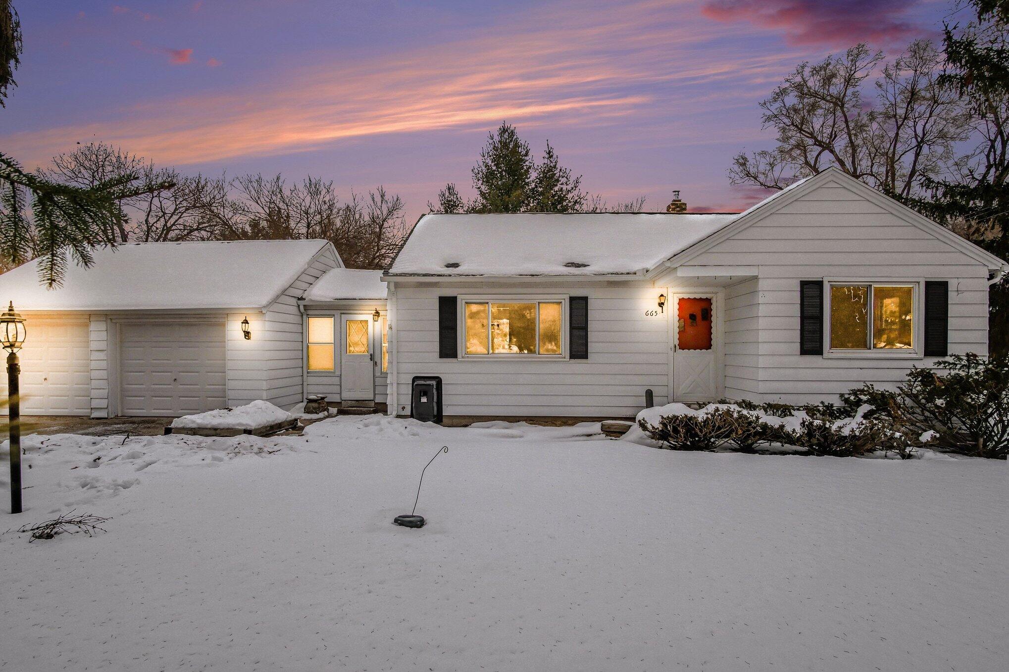 665 4 Mile Road Northwest Comstock Park, MI 49321 - Photo 4 of 18 Front of Home
