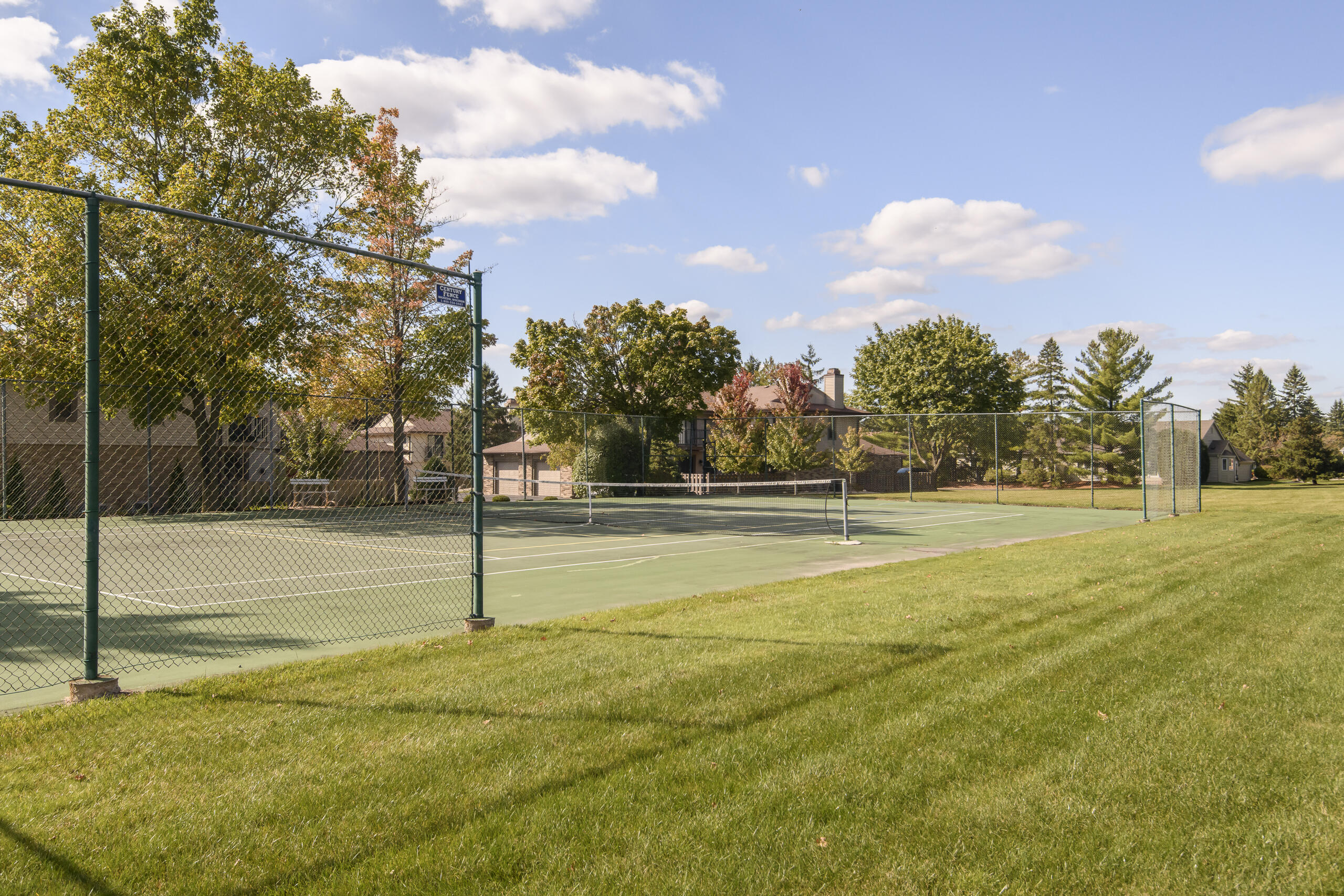 W180N9890 Riversbend Circle West Germantown, WI 53022 - Photo 37 of 39 Tennis Court on Site