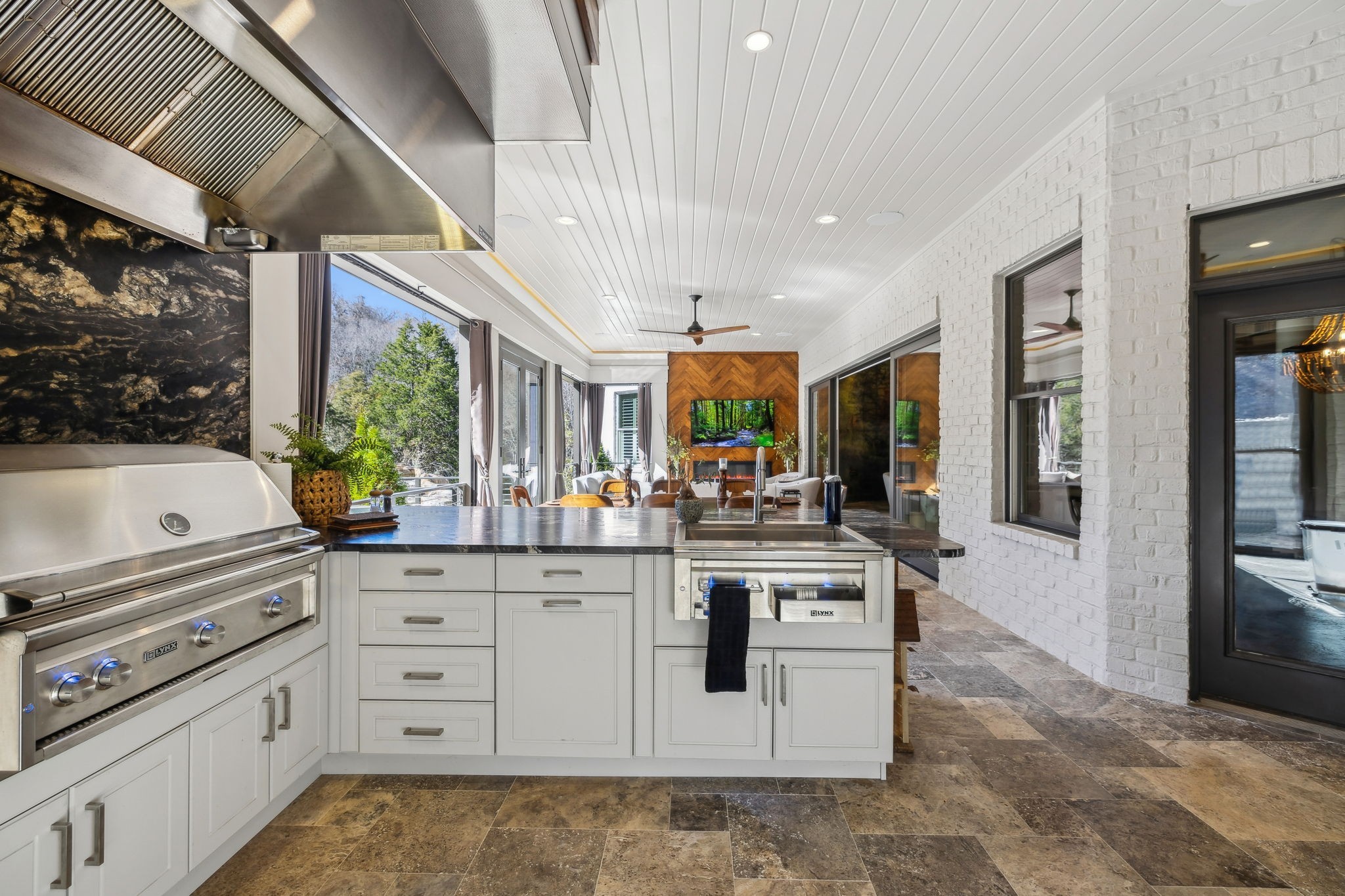 3235 Kinnard Springs Road Franklin, TN 37064 - Photo 56 of 96 a kitchen with stainless steel appliances granite countertop a stove and cabinets
