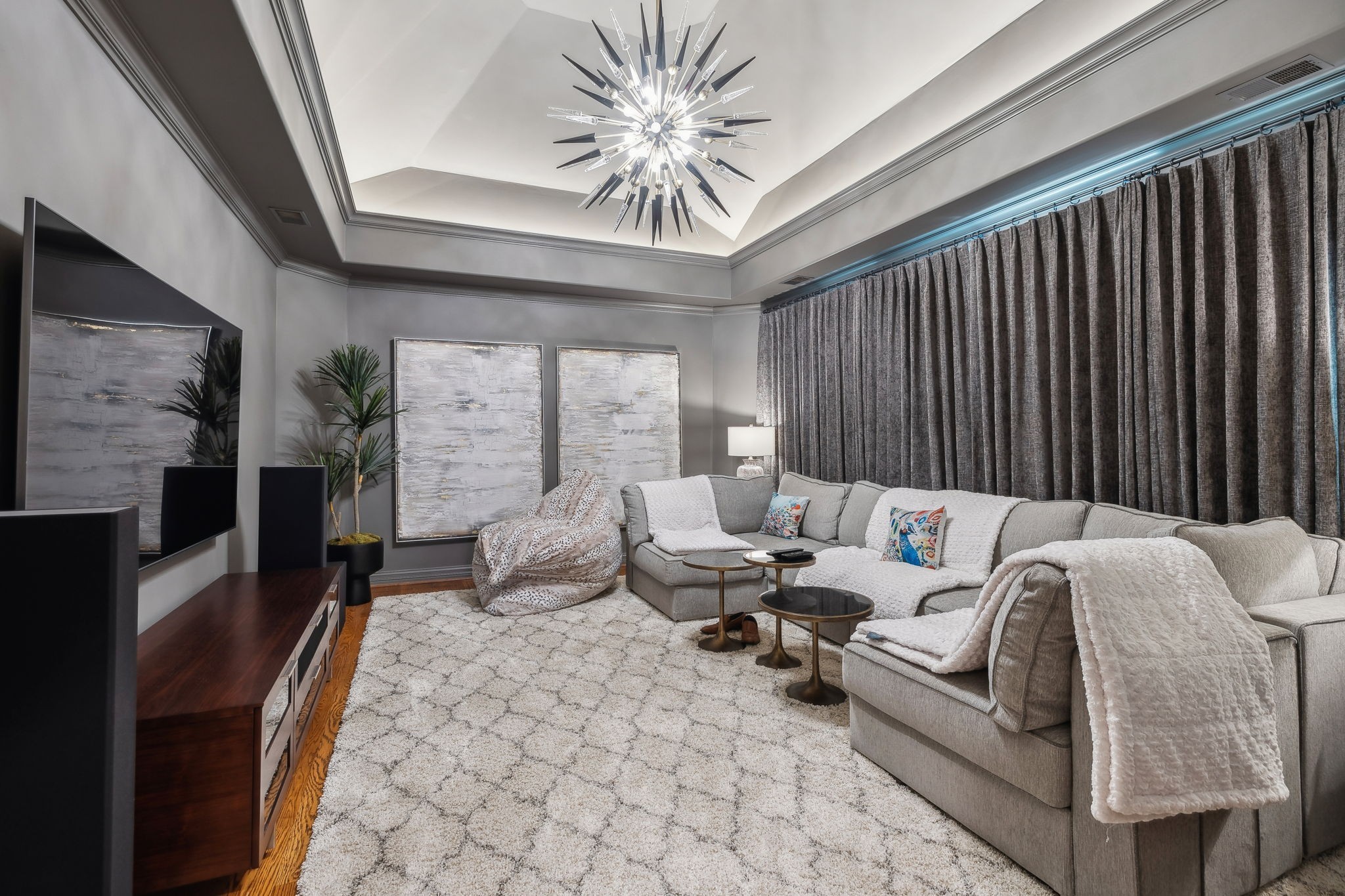 3235 Kinnard Springs Road Franklin, TN 37064 - Photo 79 of 96 a living room with furniture and a large window