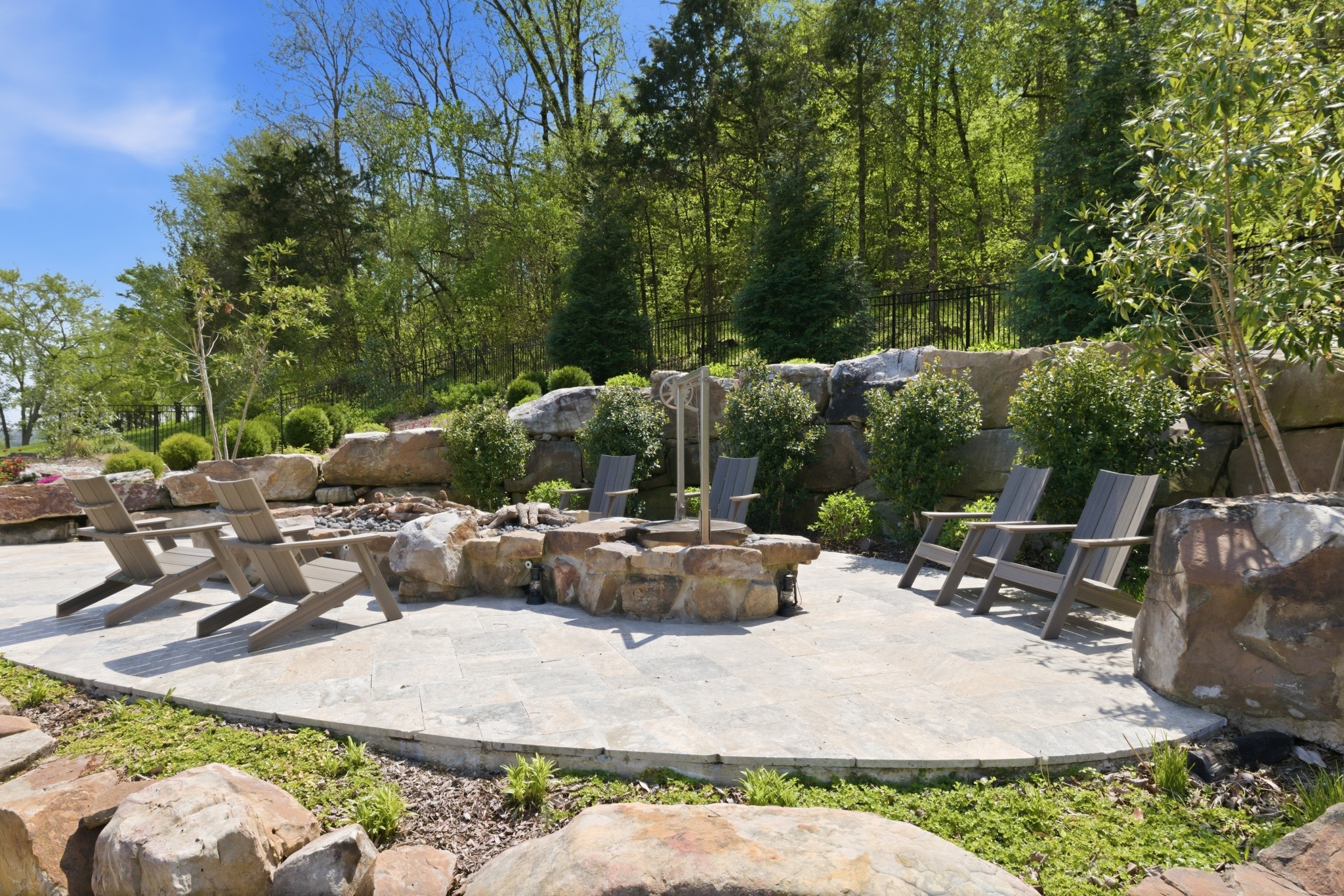 3235 Kinnard Springs Road Franklin, TN 37064 - Photo 93 of 96 a view of swimming pool with outdoor seating and plants