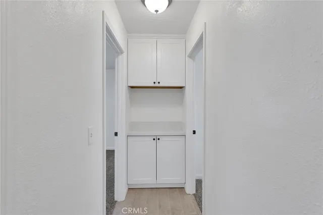 a view of closet area