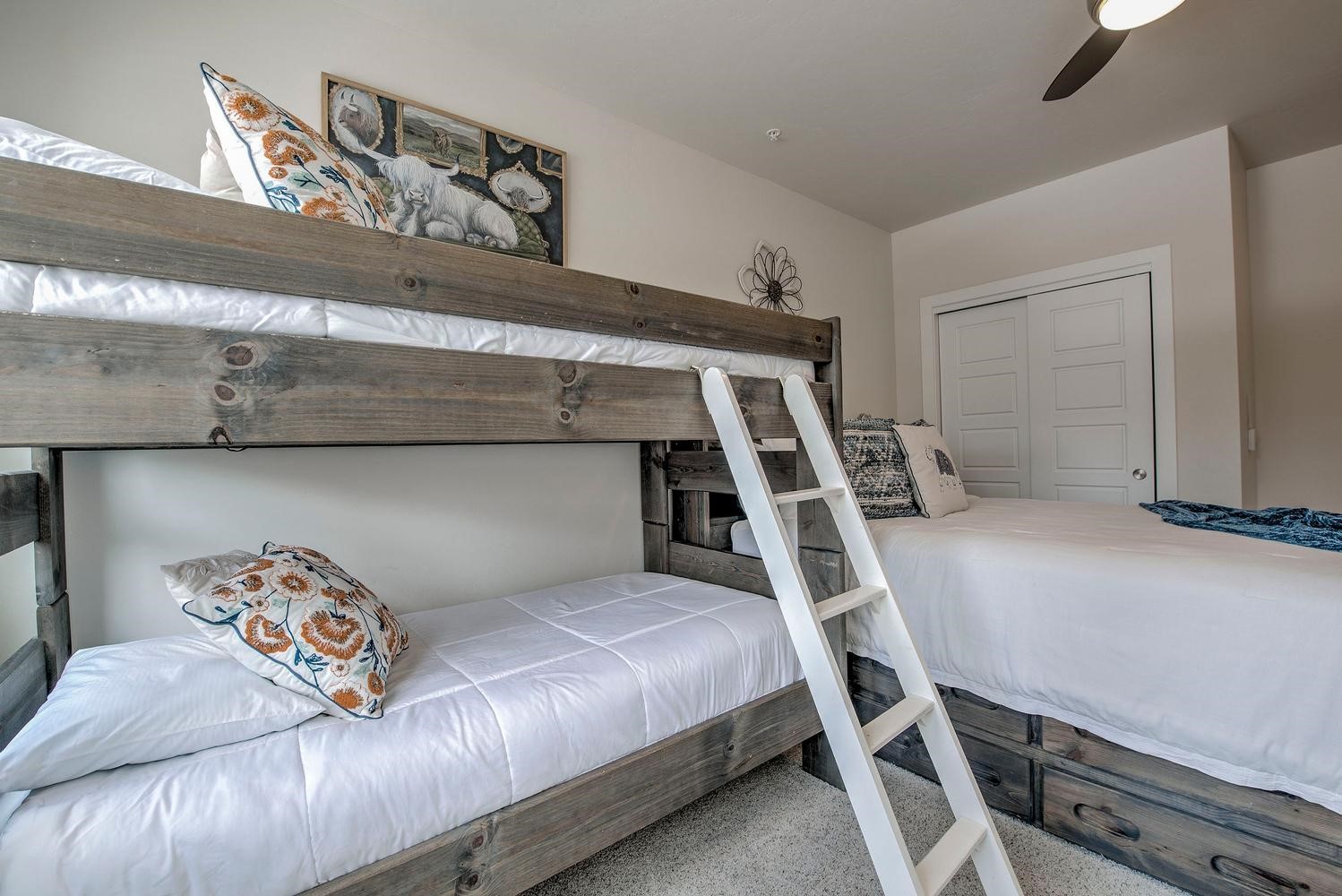 235 La Bonte Street, Unit 108 Dillon, CO 80435 - Photo 27 of 38 a bedroom with a bed and closet