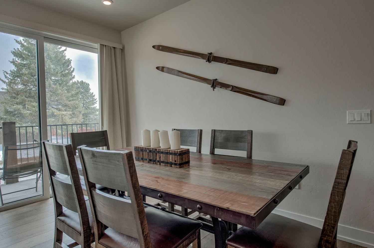 235 La Bonte Street, Unit 108 Dillon, CO 80435 - Photo 7 of 38 a dining room with furniture and window