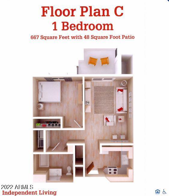 6945 East Main Street Mesa, AZ 85207 - Photo 19 of 35 2D plan