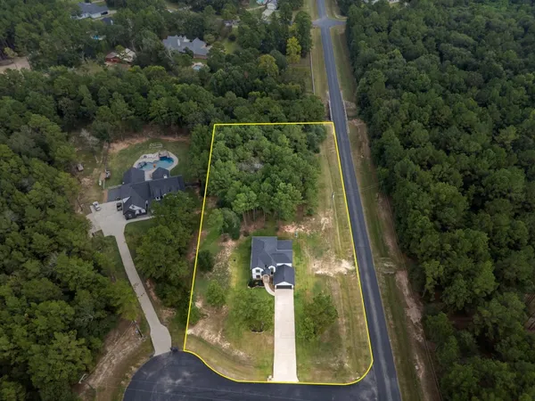 view of a small yard