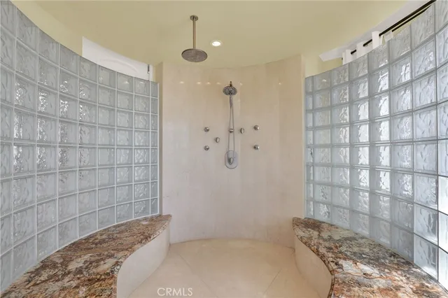 a view of a terrace with sitting area