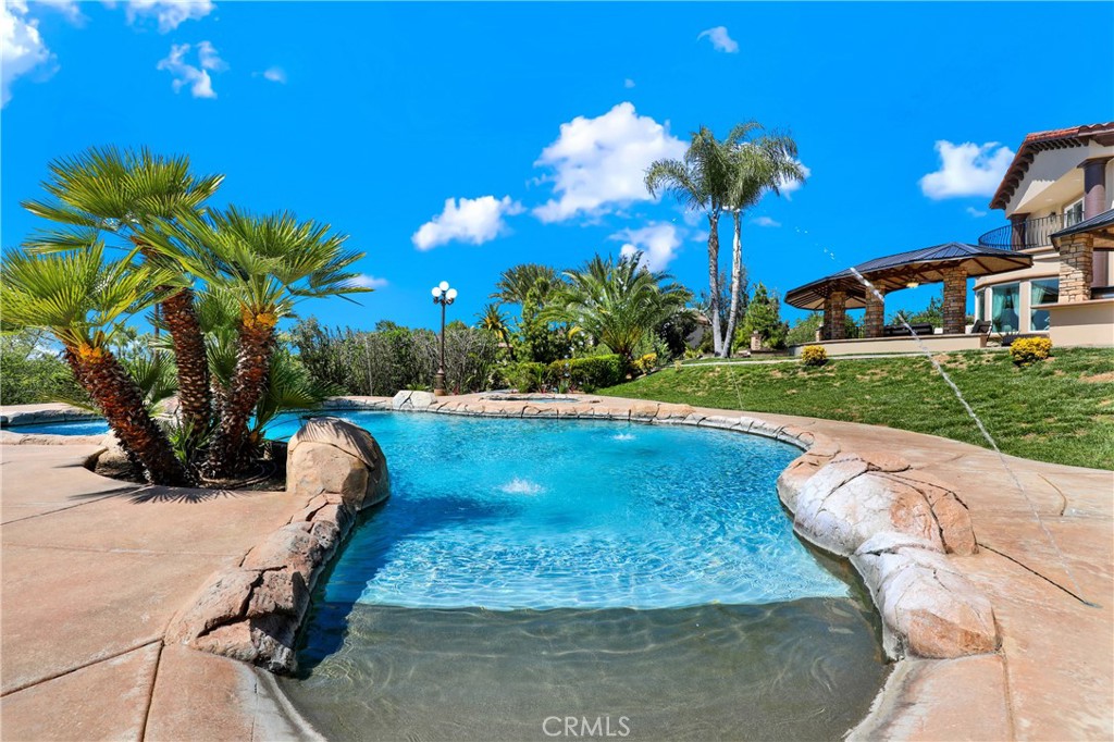 7231 Brandon Court Riverside, CA 92506 - Photo 66 of 69 a view of a yard with a slide