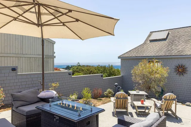 a room with a furniture and a window