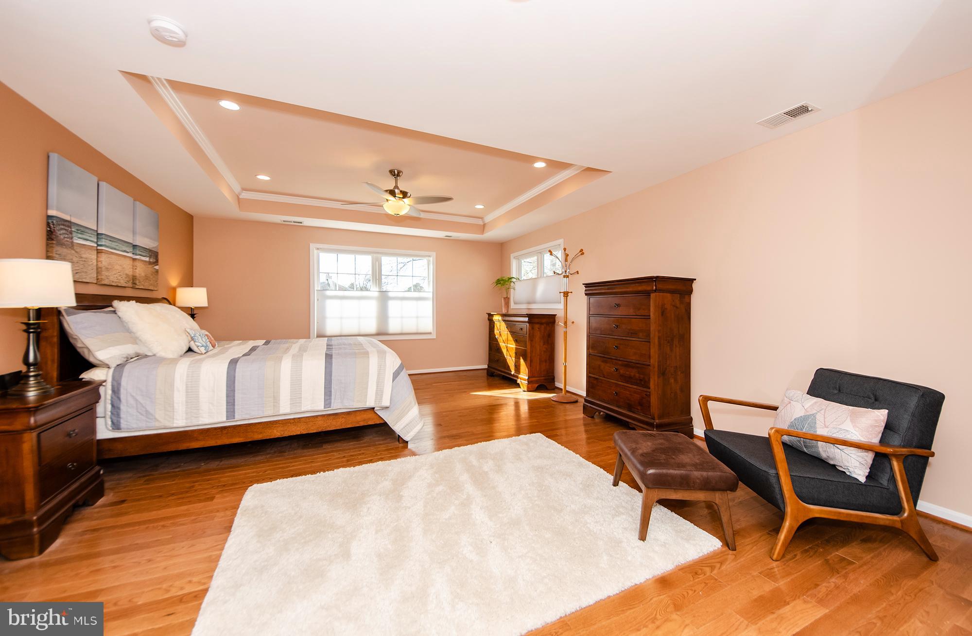 6532 Elnido Drive McLean, VA 22101 - Photo 24 of 45 Owner's / primary bedroom with tray ceiling
