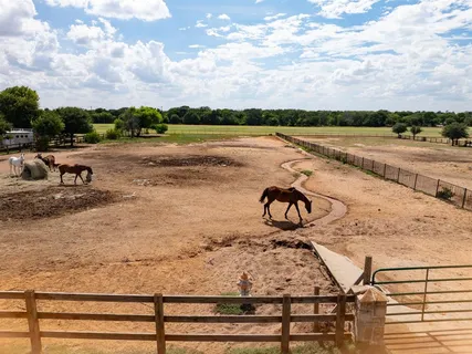 a view of a lake with outdoor space