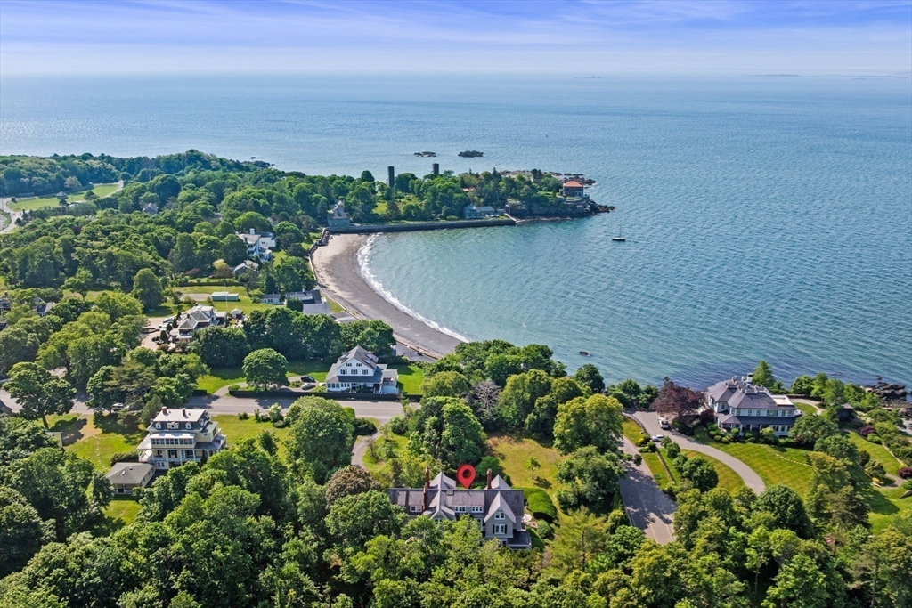 51 Cliff Street Nahant, MA 01908 - Photo 3 of 42 a view of a garden with a flower in a garden