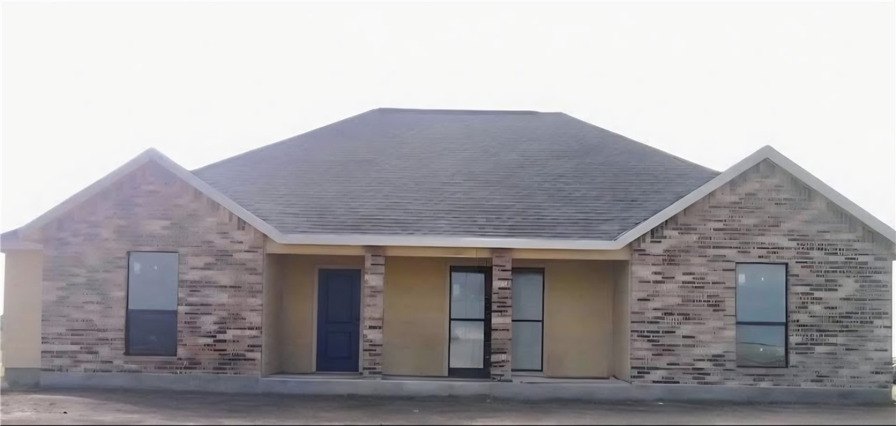 a backyard of a house