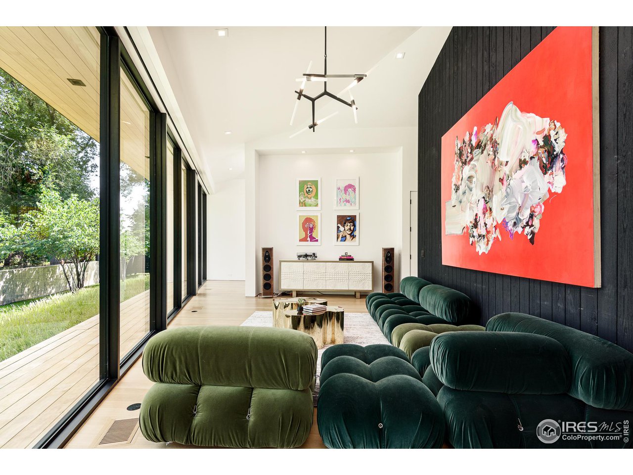 3355 Vista Drive Boulder, CO 80304 - Photo 14 of 40 a living room with furniture and a large window