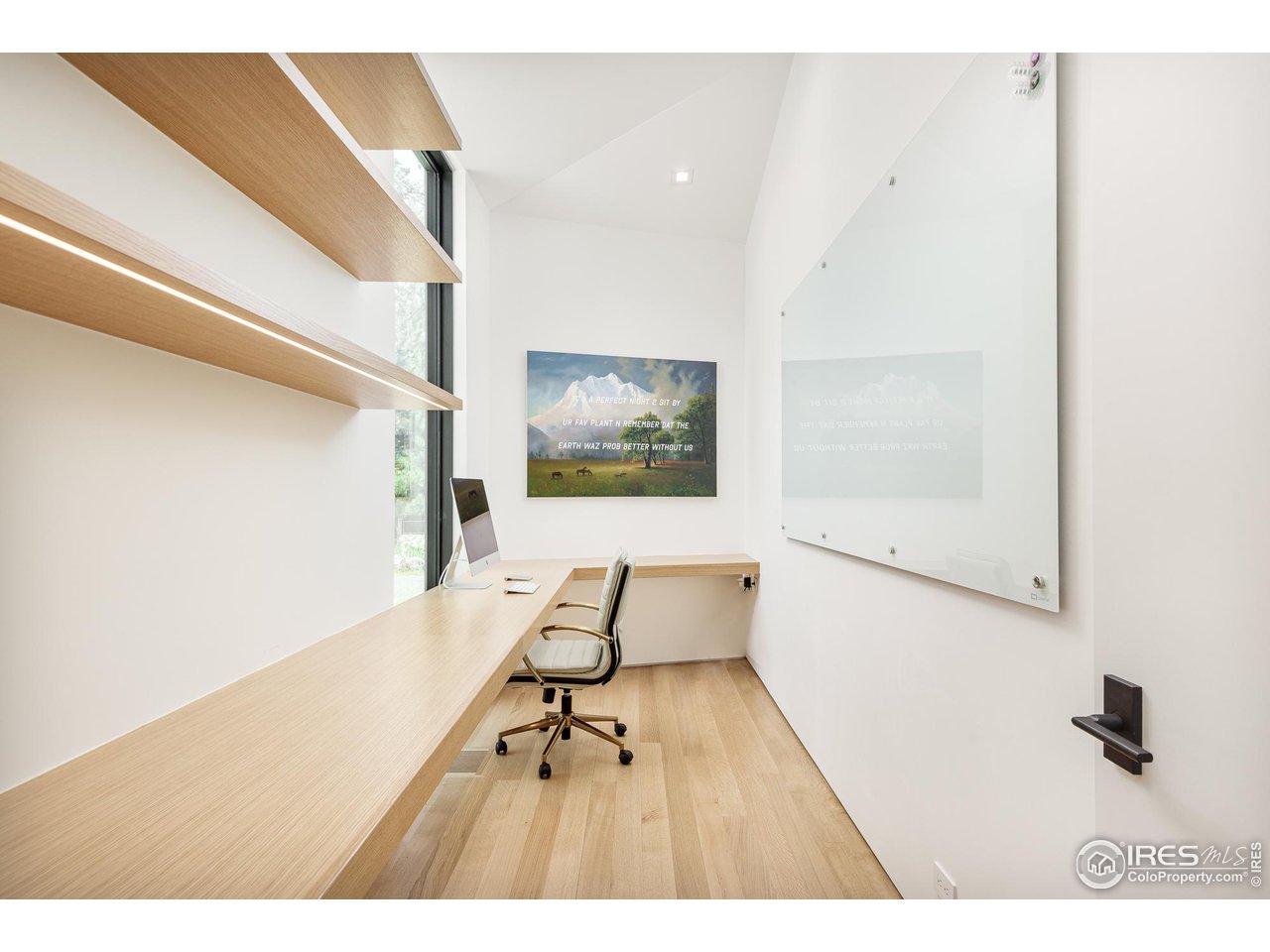 3355 Vista Drive Boulder, CO 80304 - Photo 29 of 40 a living room with furniture and a painting on the wall